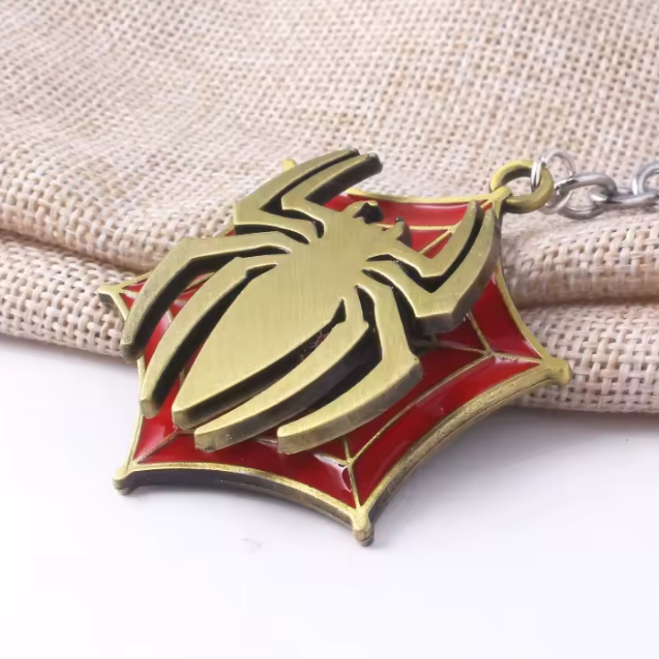 Spider-Man Spinner Keychain