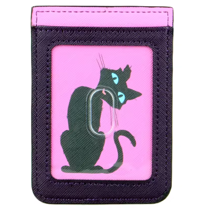 Coraline Button-Eye Card Holder