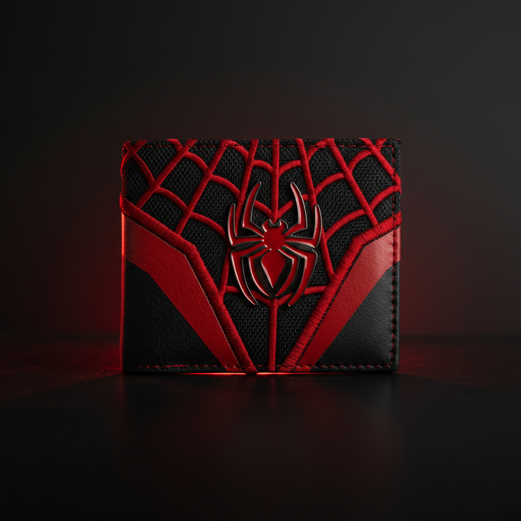 Spiderman Wallet Product Shot